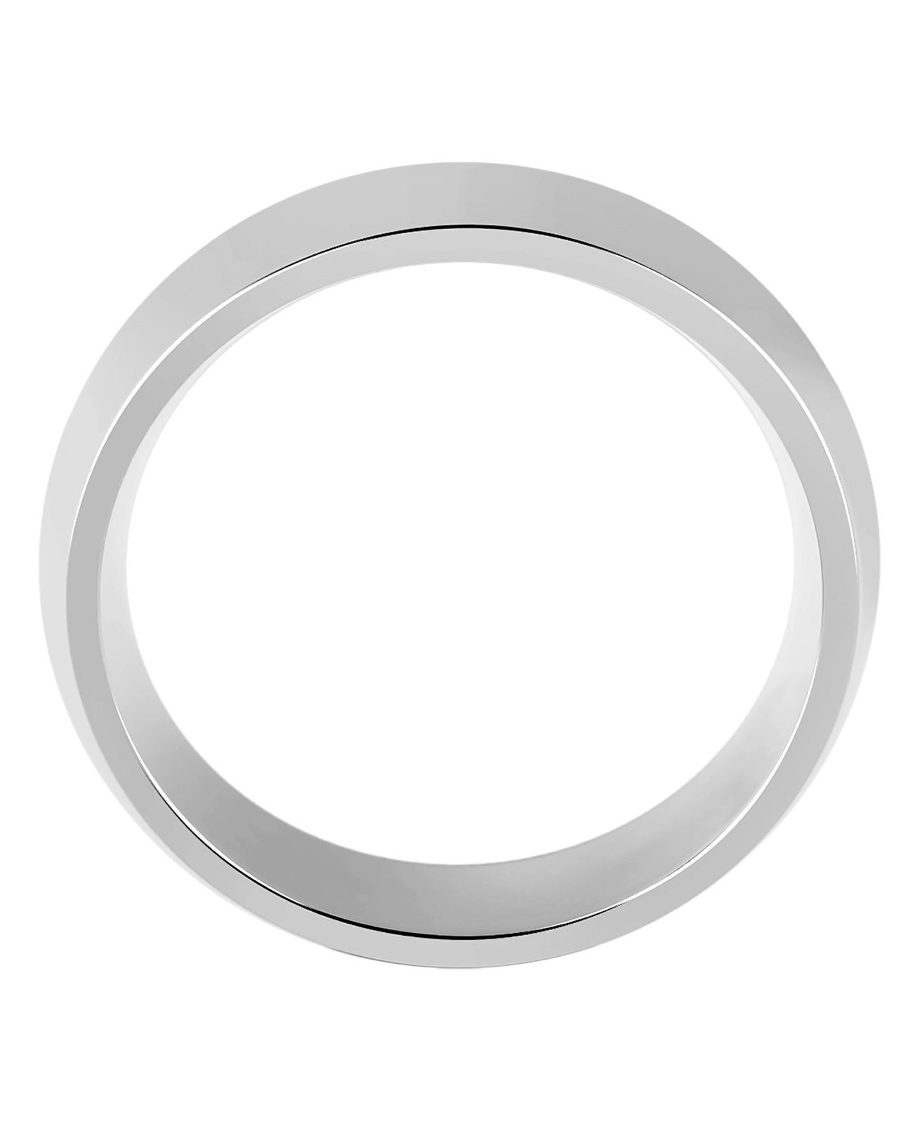einfacher glatter leicht gewölter ring