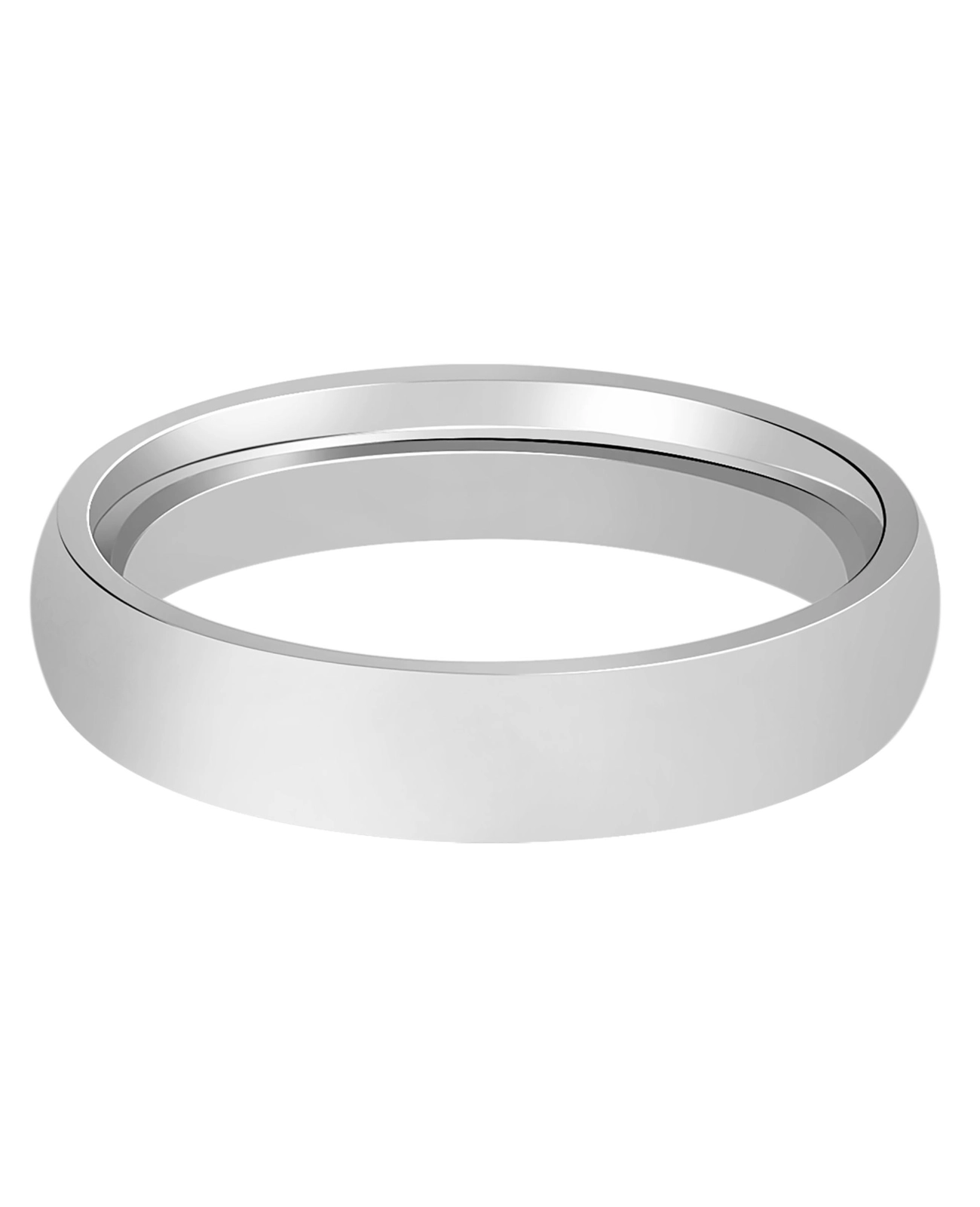 einfacher glatter leicht gewölter ring