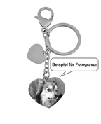 Beispiel für Fotogravur Hund