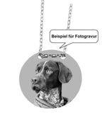 Bispiel für Fotogravur Hund