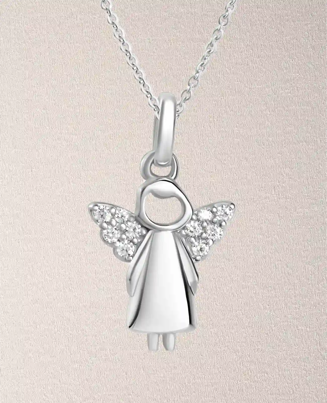 Ankerkette mit Schutzengel Anhänger