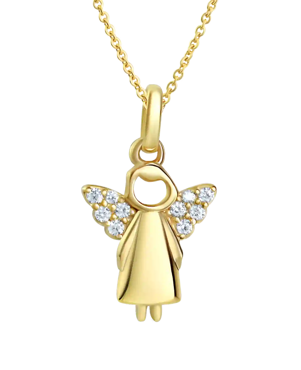 Ankerkette mit Schutzengel Anhänger