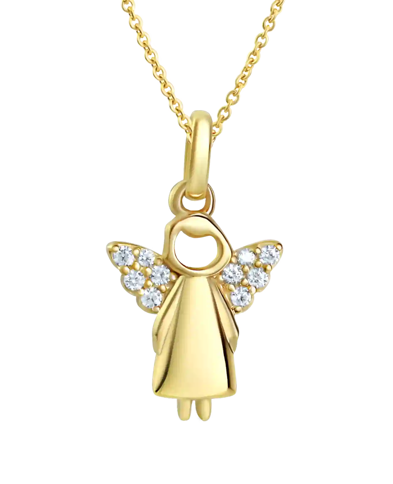 Ankerkette mit Schutzengel Anhänger