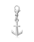 Schiffsanker Charm Anhänger mit Karabiner