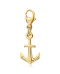 Schiffsanker Charm Anhänger mit Karabiner