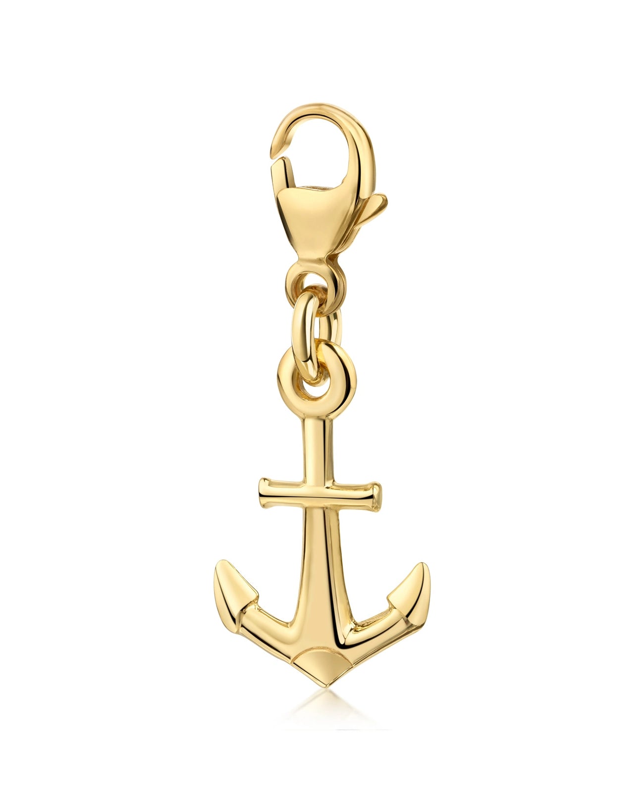 Schiffsanker Charm Anhänger mit Karabiner