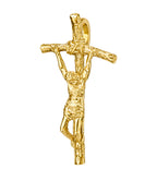Ankerkette mit plastischen Kreuz Anhänger mit Jesus Figur