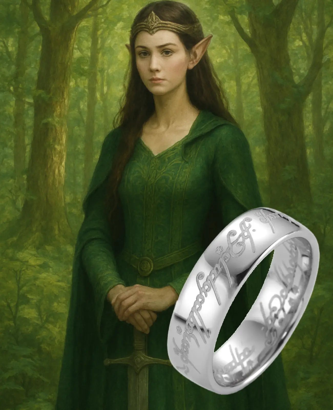 herr der ringe ring poliert