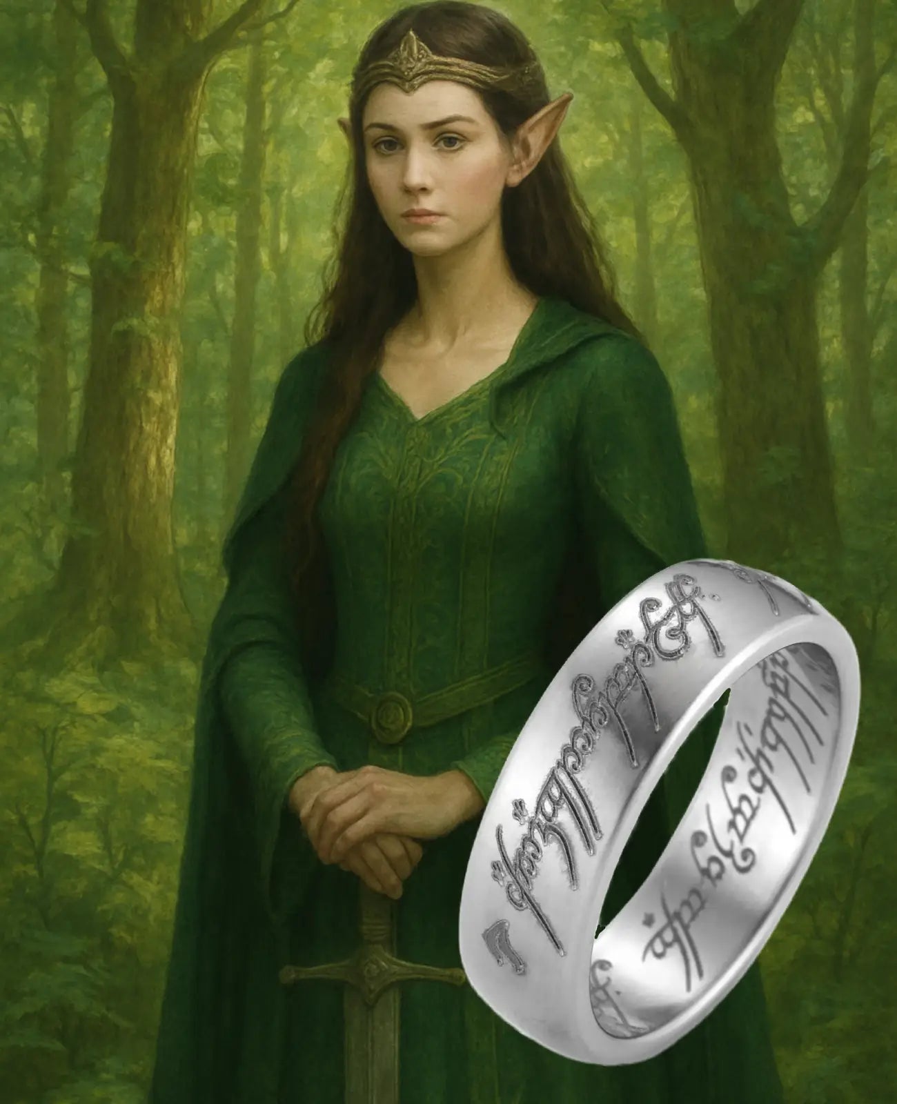 herr der ringe ring mattiert