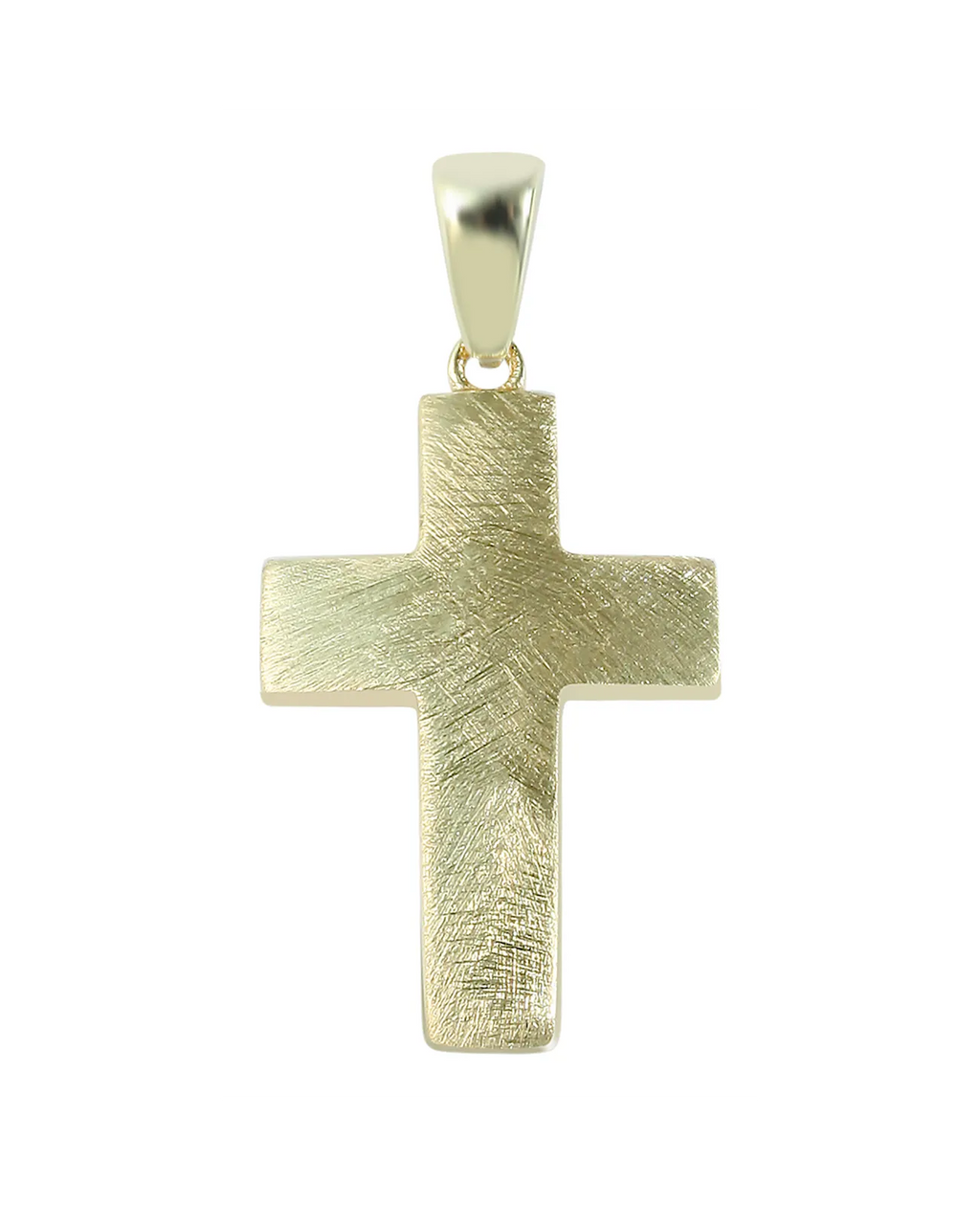 breites kreuz oberfaeche eismattiert