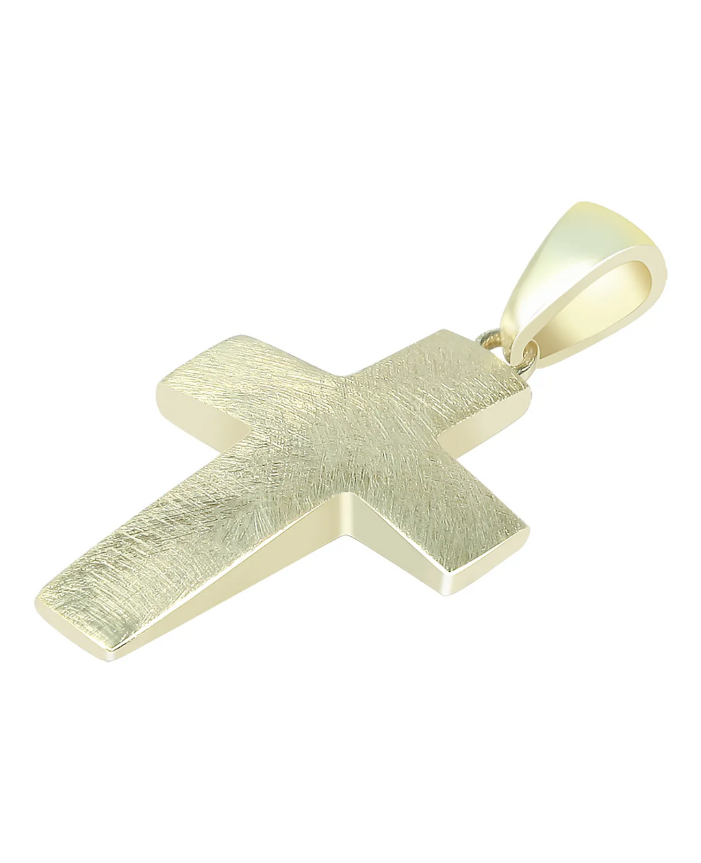 breites kreuz oberfaeche eismattiert