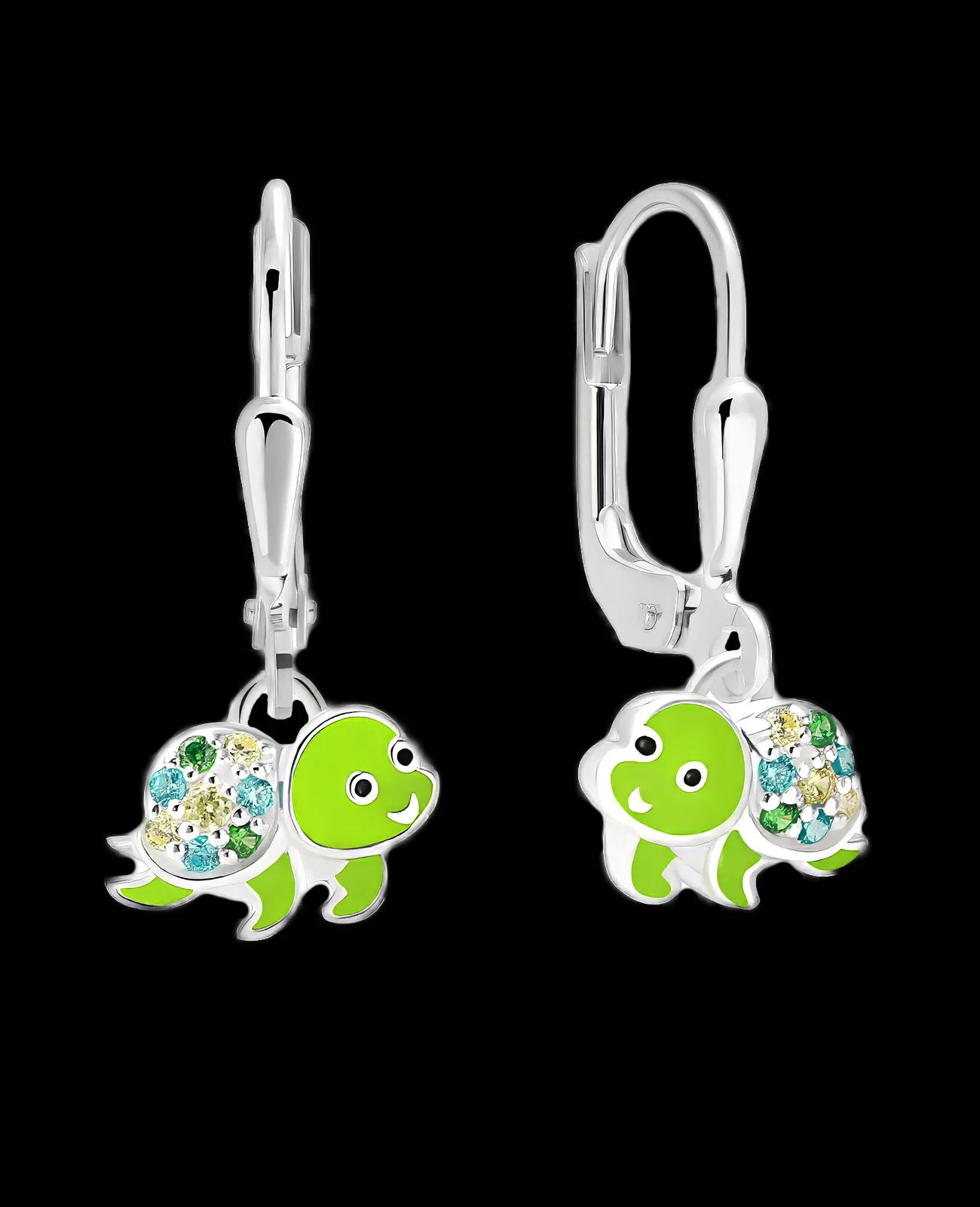 Brisur Oberteile farbige Schildkröten