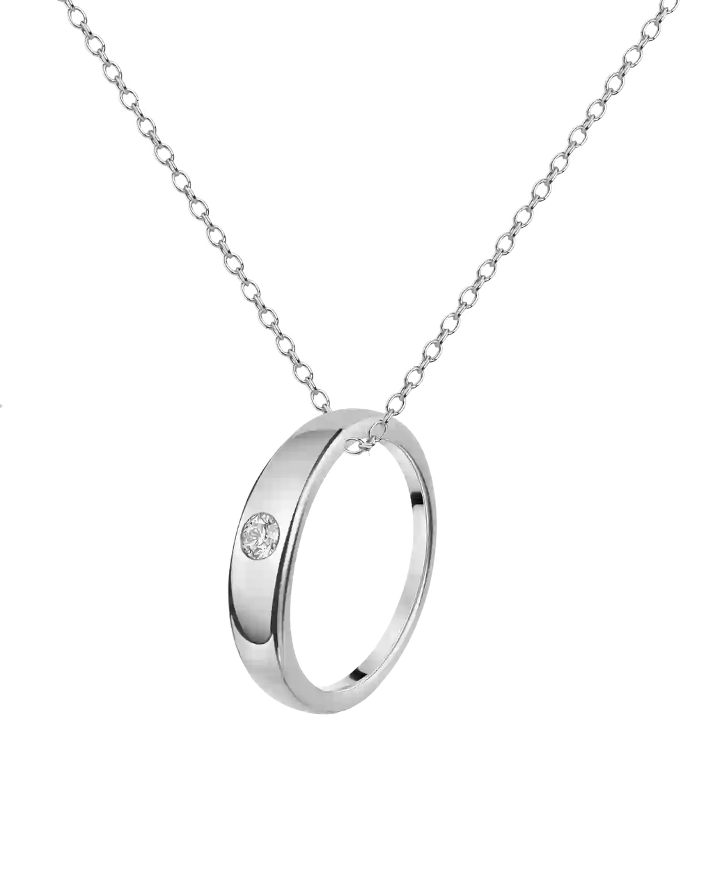 Ankerkette mit Taufring Anhänger