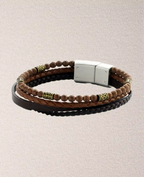 4 reihiges lederarmband