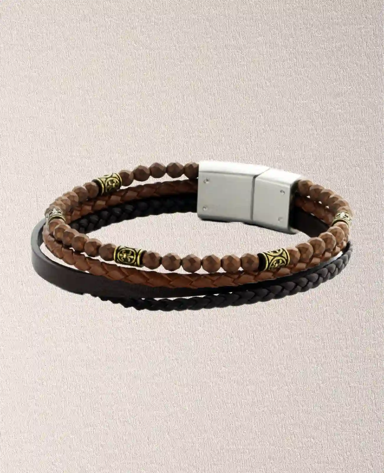 4 reihiges lederarmband