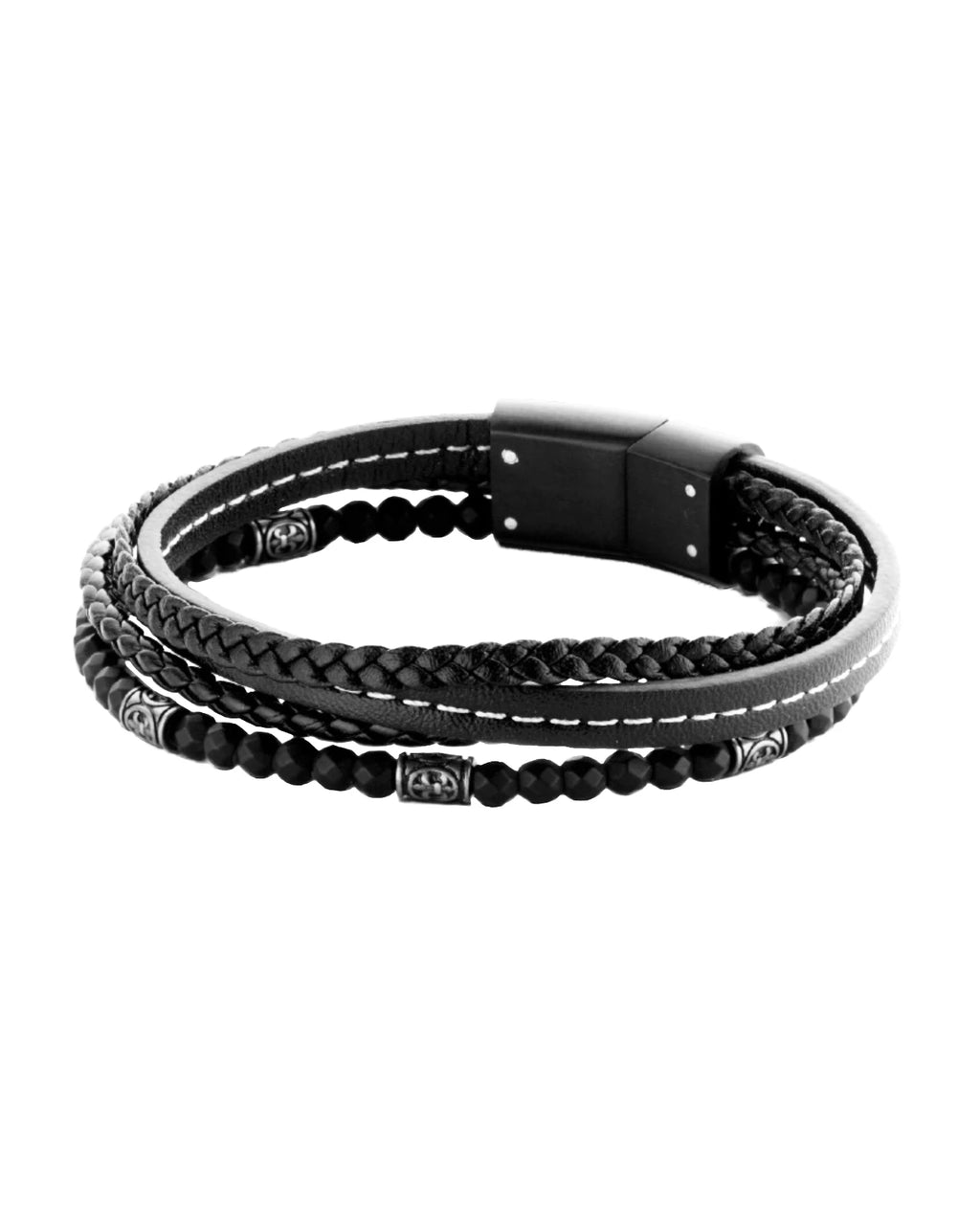 4 reihiges Lederarmband