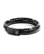 4 reihiges Lederarmband