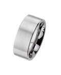 Breiter kantiger mattierter Ring