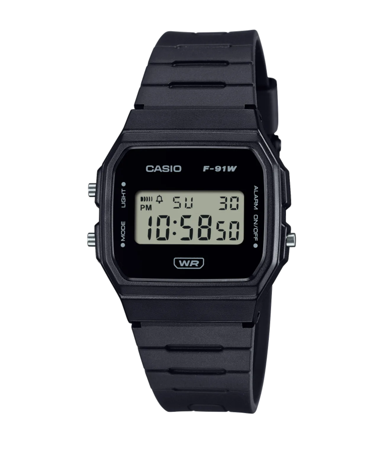 Eckiges schwarzes Gehäuse mit Digitalanzeige