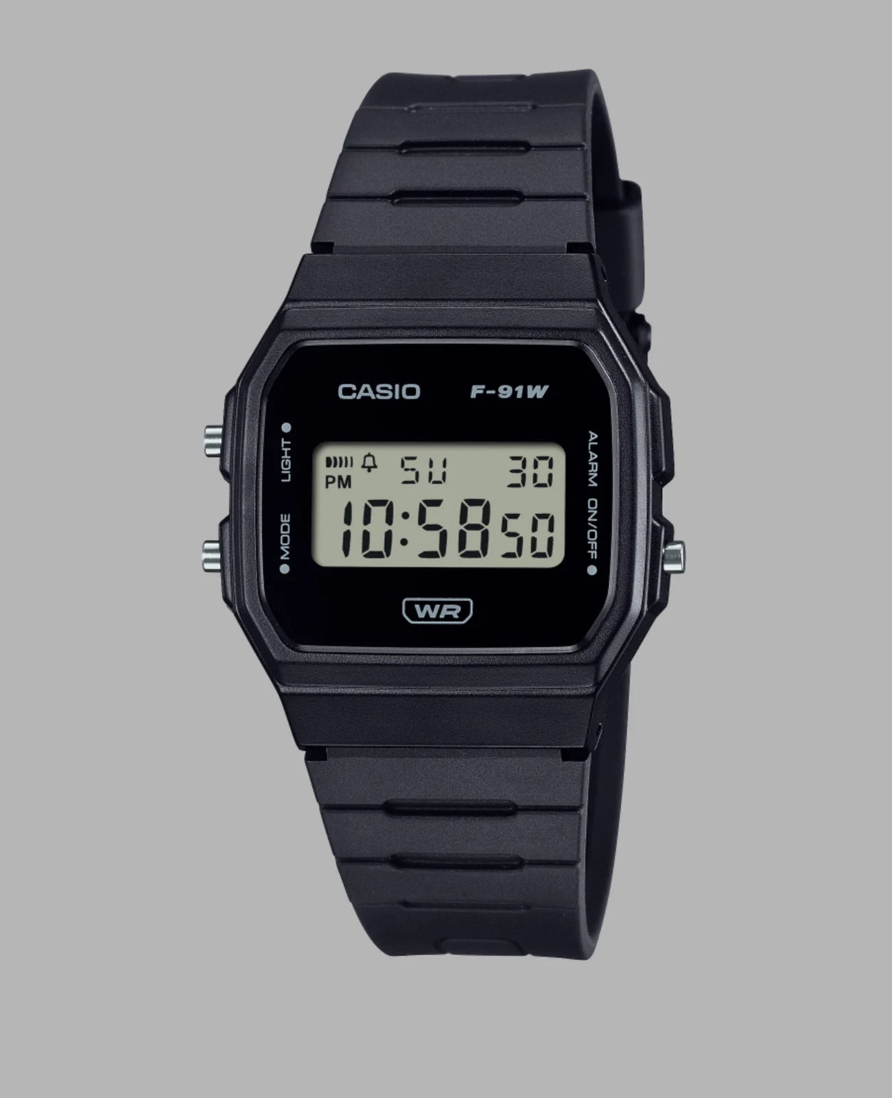 Eckiges schwarzes Gehäuse mit Digitalanzeige