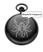 Beispiel für Fotogravur Sternzeichen Skorpion