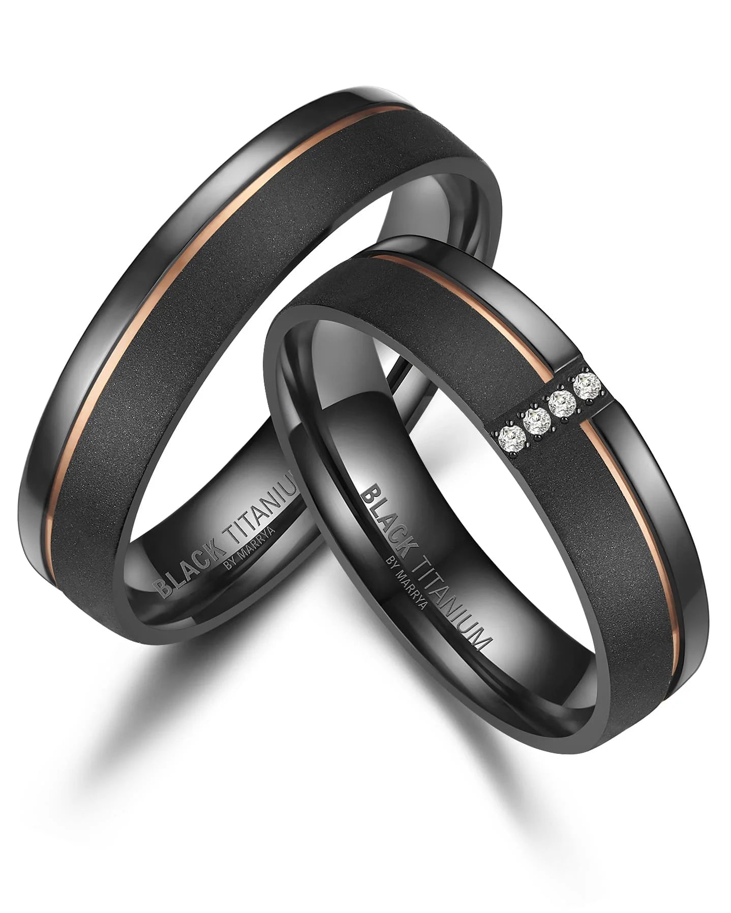 Trauringe Black Titanium Thinschmidt