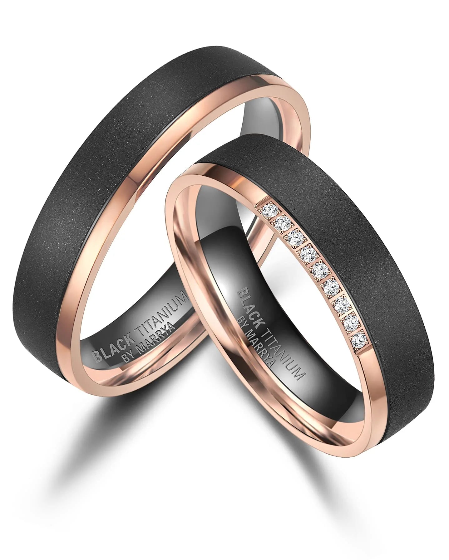 Trauringe Black Titanium Thinschmidt