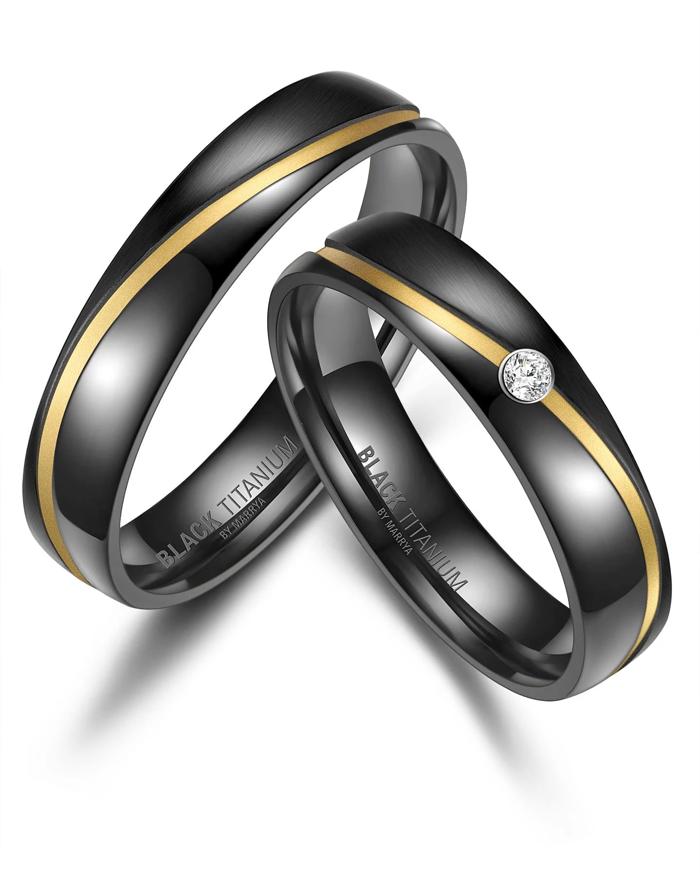 Trauringe Black Titanium Thinschmidt