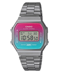casio vintage unisexuhr grau mit digitalanzeige a168werb 2aef