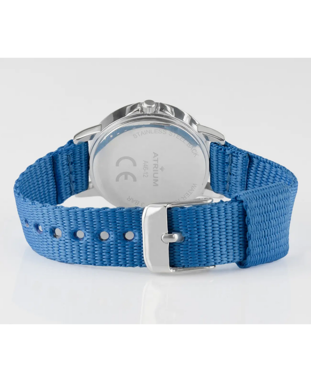 Blaues Textilarmband große arabische zahlen