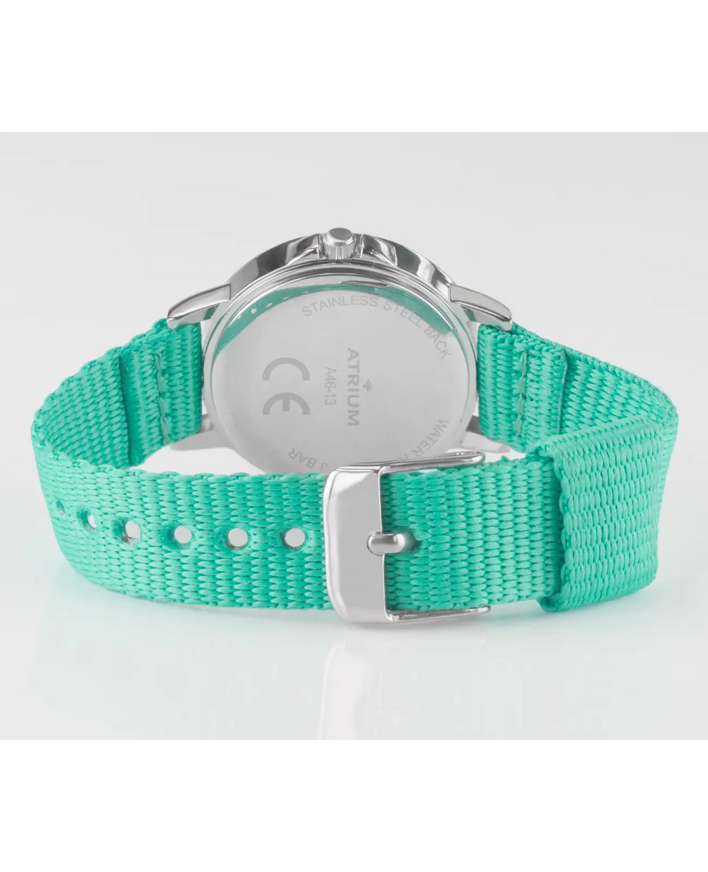 Türkises Textilarmband große arabische zahlen