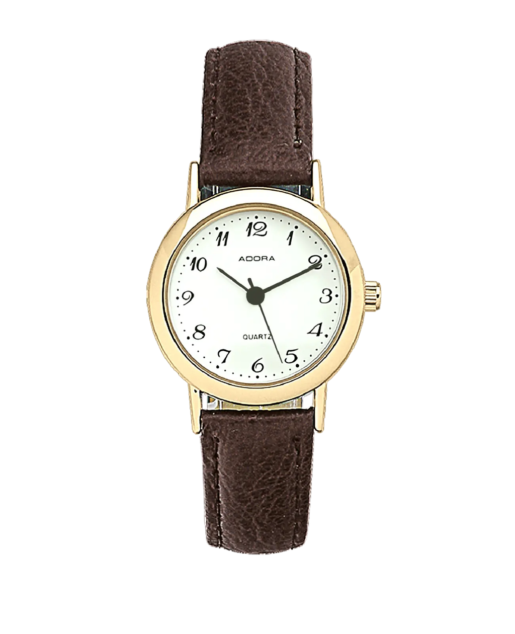 rundes Gehäuse arabische Zahlen