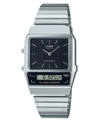 casio vintage unisexuhr mit digital und analoganzeige  aq 800e 1aef