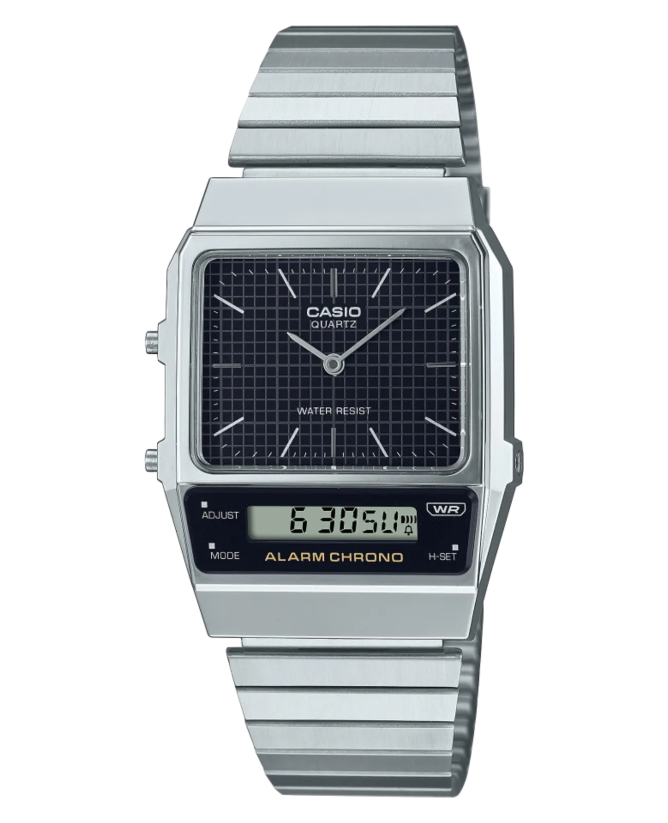 casio vintage unisexuhr mit digital und analoganzeige  aq 800e 1aef