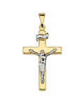 eckiges kreuz mit Korpus bicolor