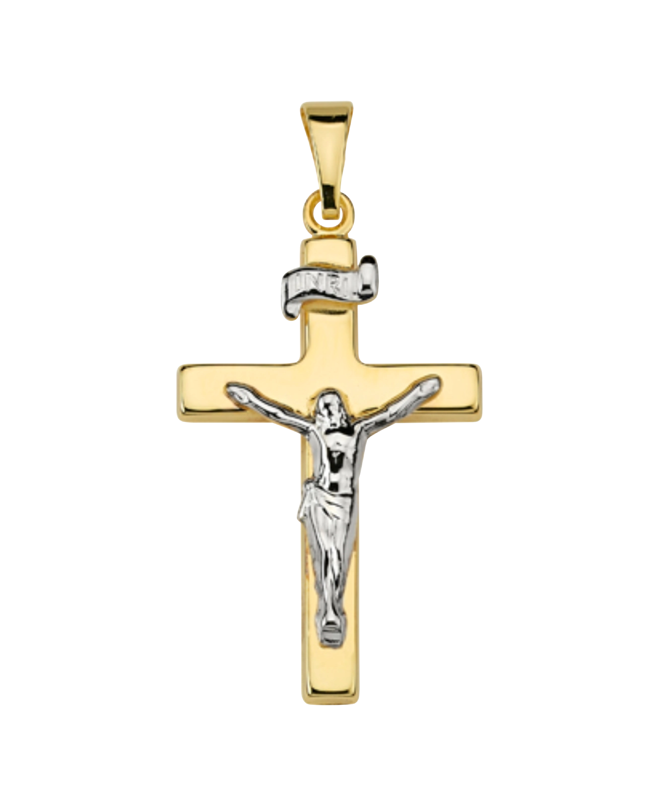 eckiges kreuz mit Korpus bicolor