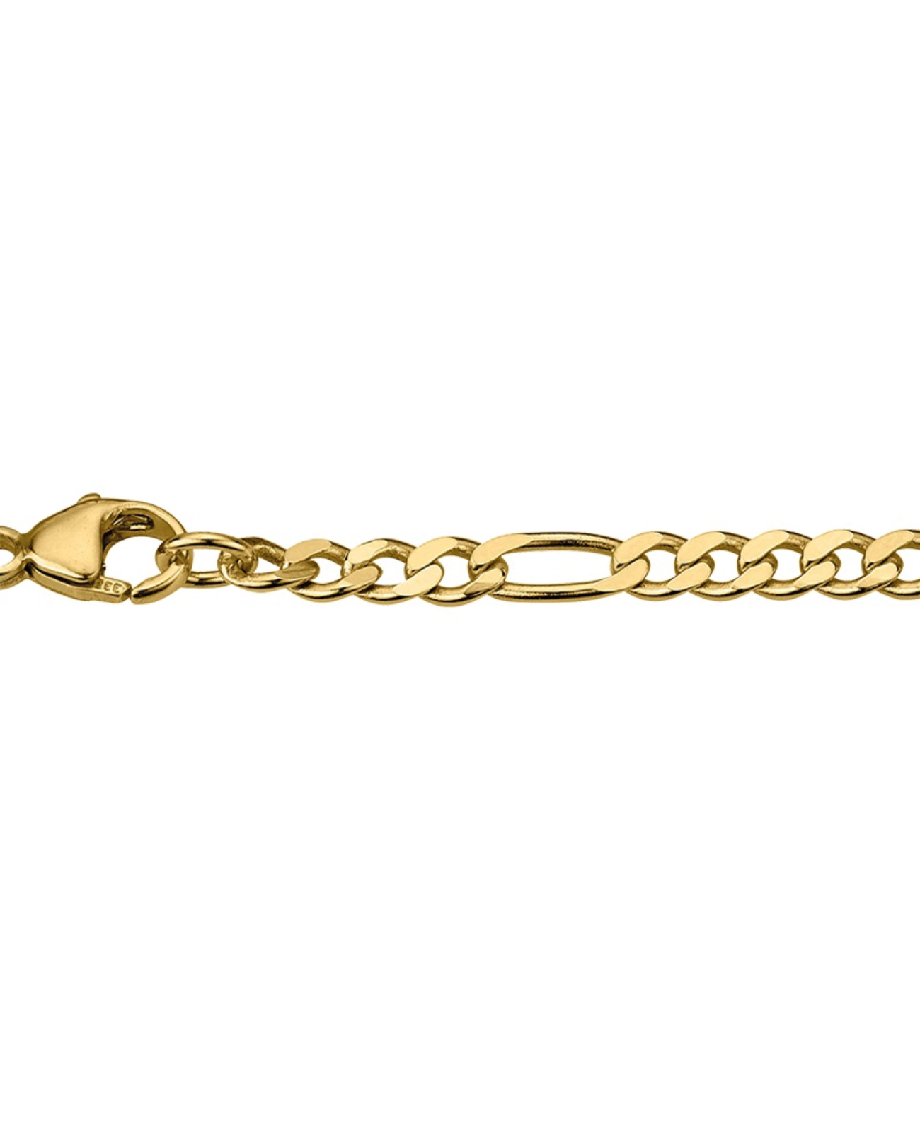 figaro armband mit karabiner verschluss