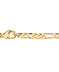 figarokette gold mit karabiner Verschluss