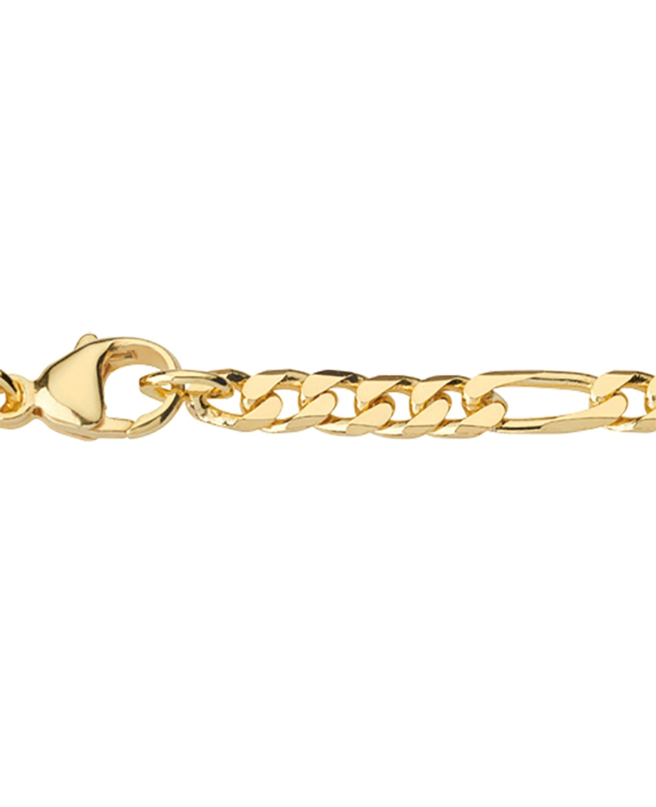 figarokette gold mit karabiner Verschluss