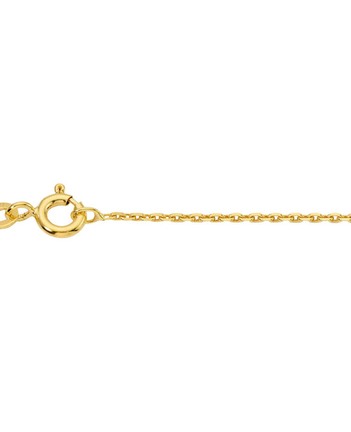 Ankerkette gold mit federring