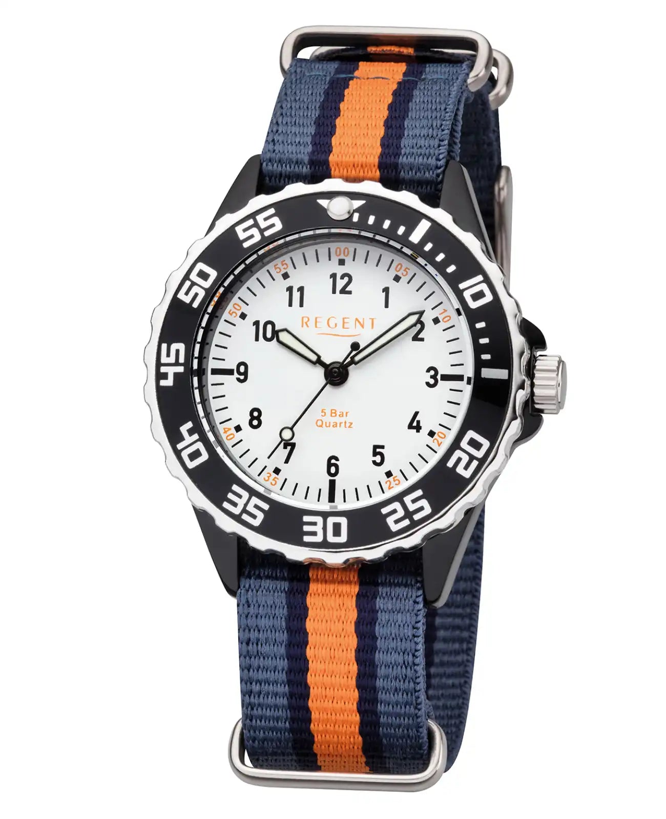 taucheruhrgehaeuse schwarz weisses zifferblatt arabische zahlen