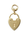 charm anhänger liebesschloss in Herzform
