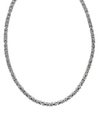 Königskette silber mit karabinerverschluß