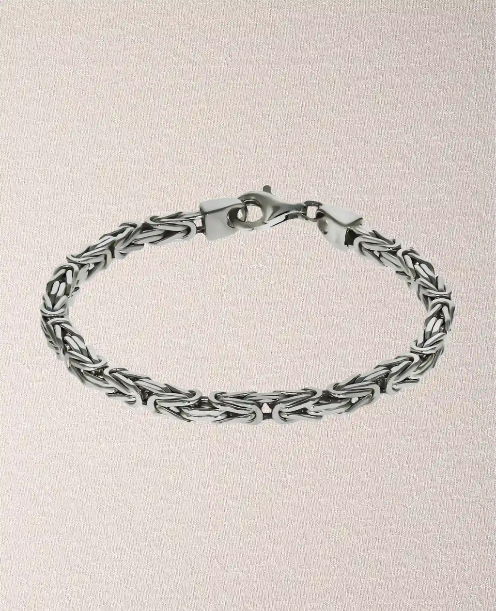 Königsketten Armband mit Karabinerverschluß