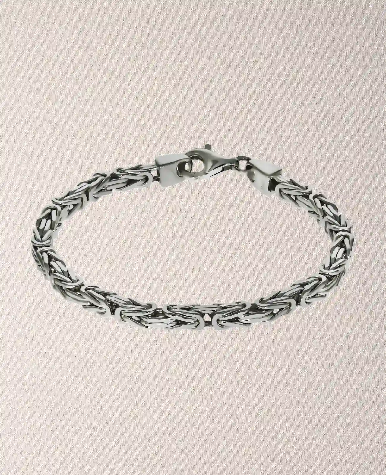 Königsketten Armband mit Karabinerverschluß