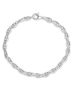 schiffsanker armband silber mit karabiner