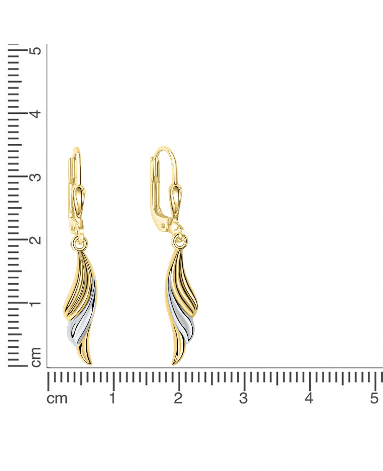 Brisur Oberteil unterteil 3 versetzte wellen