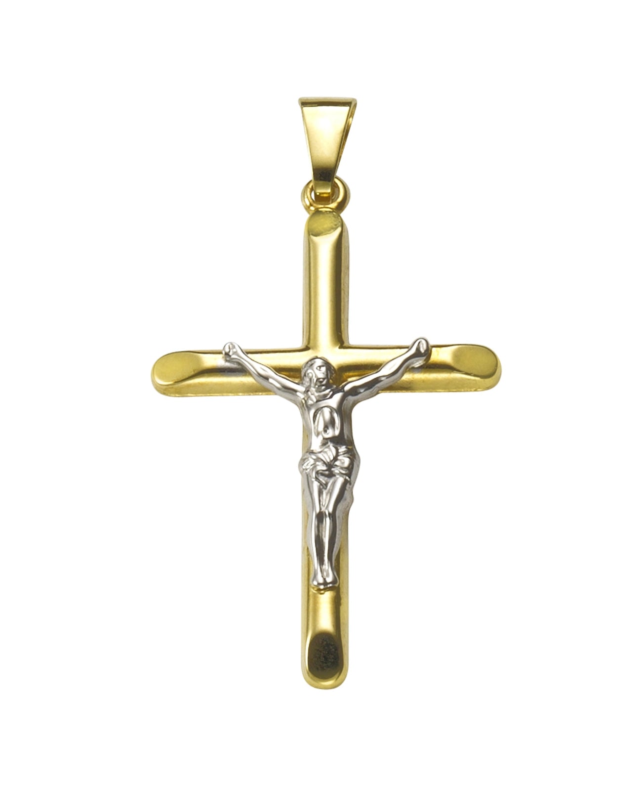 klassischer kreuz anhaenger mit korpus
