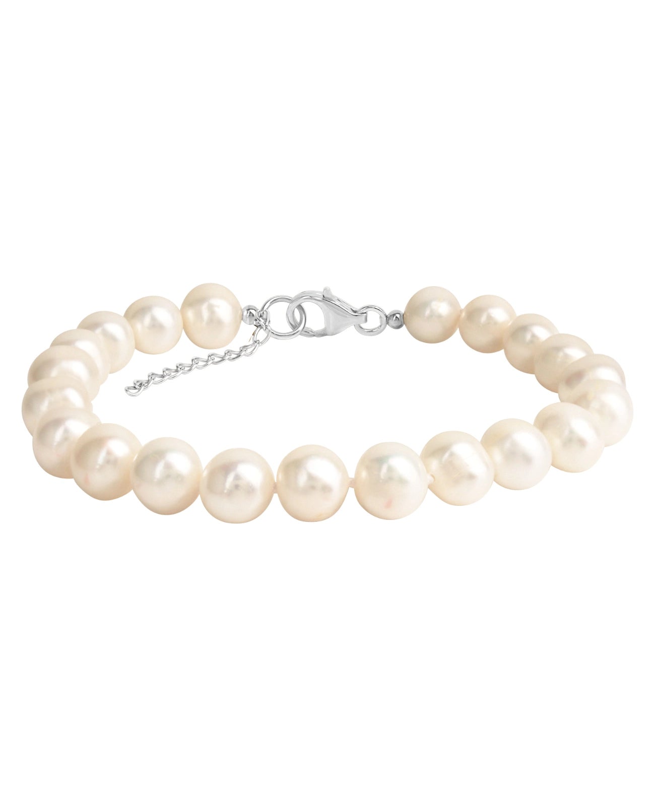 schoenes armband bestehend aus suesswasserzuchtperlen 8mm