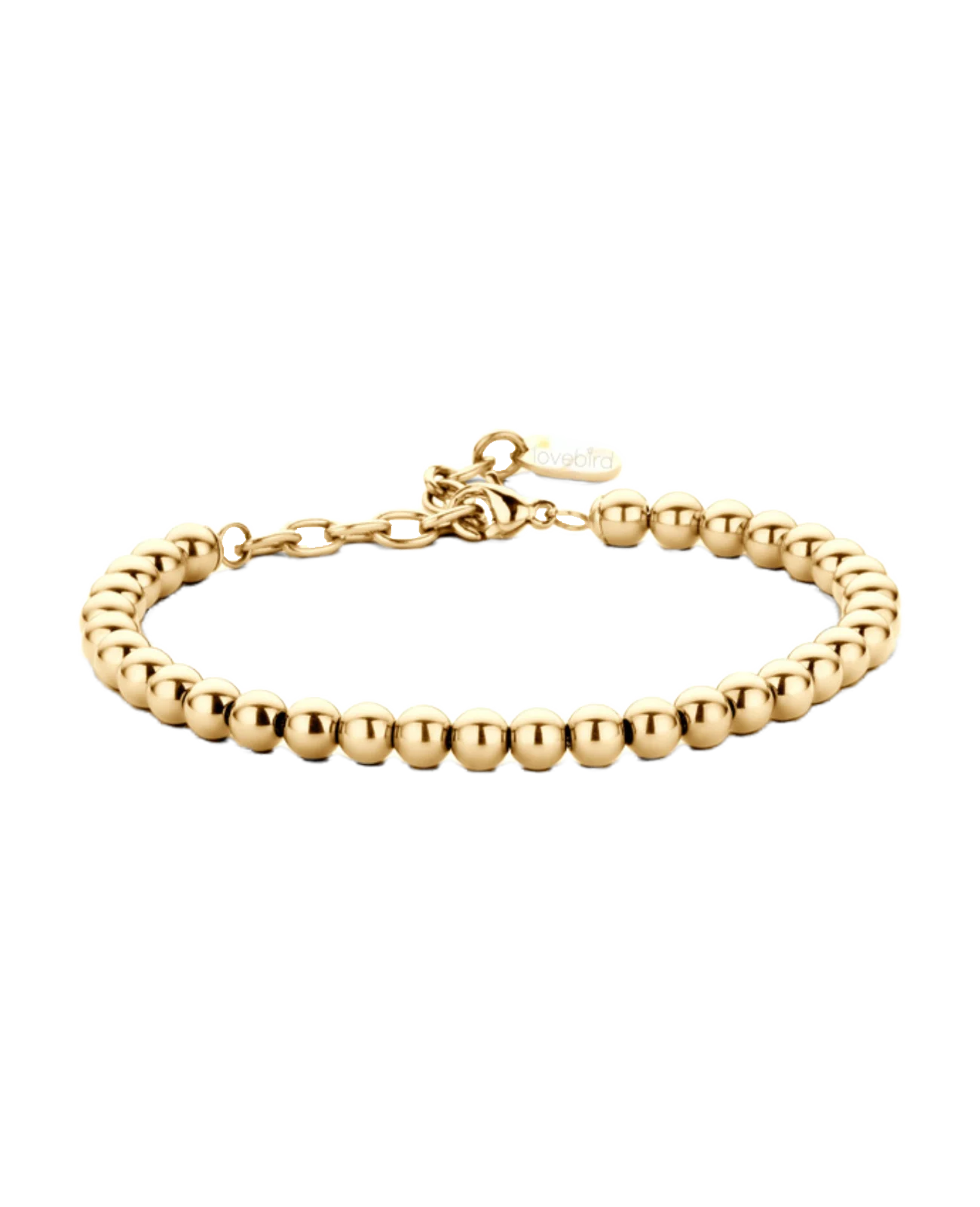 Kugel armband mit karabinerverschluß